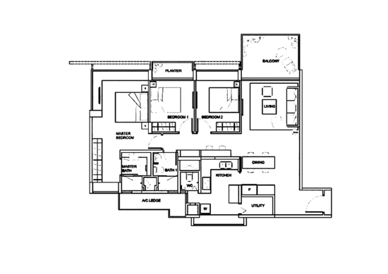 Terrene at Bukit Timah - Floor Plan