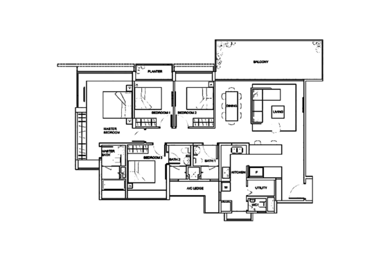 Terrene at Bukit Timah - Floor Plan