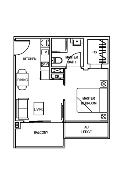 La Brisa - Floor Plan
