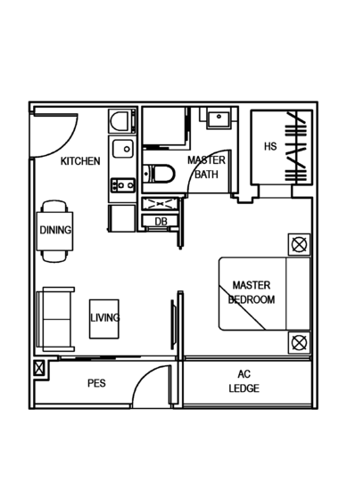 La Brisa - Floor Plan