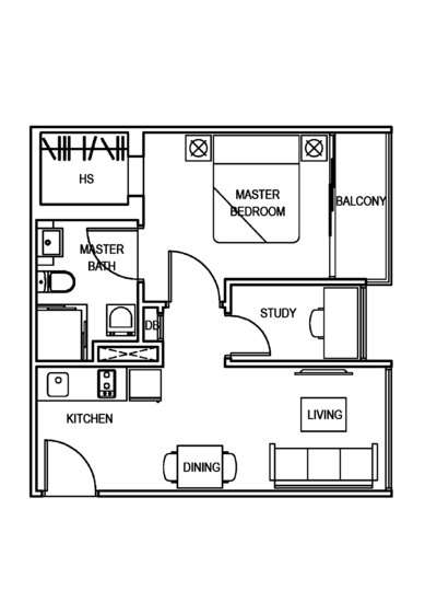 La Brisa - Floor Plan