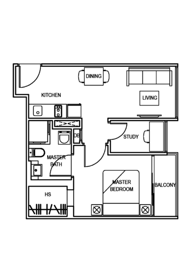 La Brisa - Floor Plan