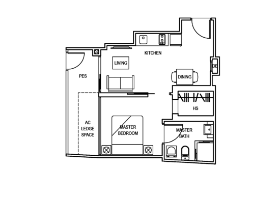 La Brisa - Floor Plan