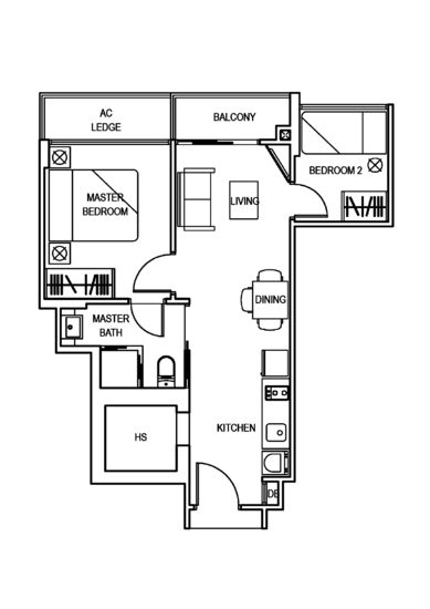 La Brisa - Floor Plan