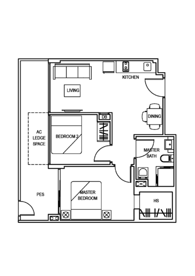La Brisa - Floor Plan