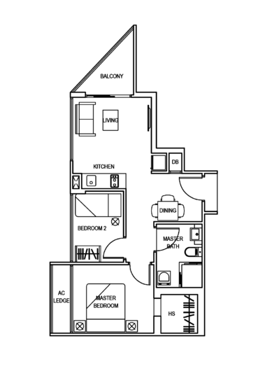 La Brisa - Floor Plan