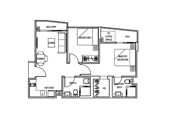 La Brisa - Floor Plan