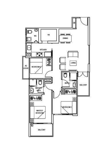 La Brisa - Floor Plan