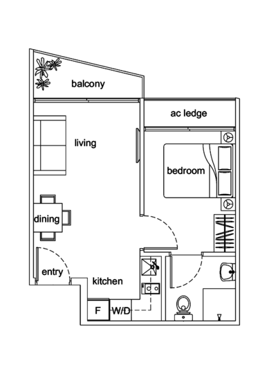 Loft @ Rangoon - Floor Plan