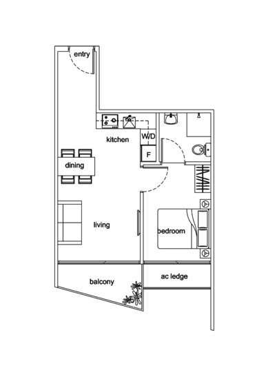 Loft @ Rangoon - Floor Plan