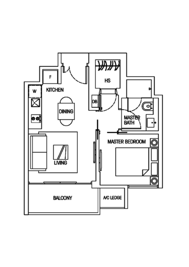 Hedges Park Condominium - Floor Plan