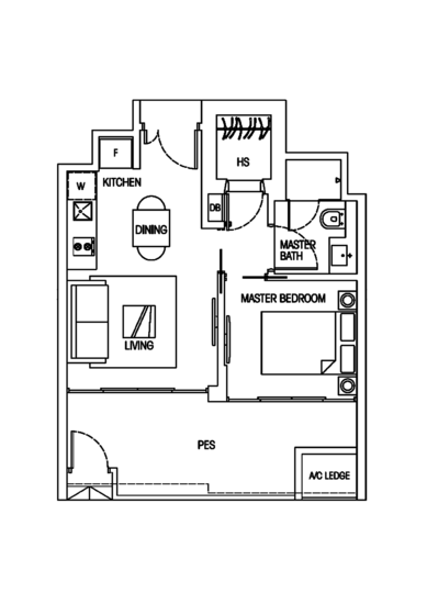 Hedges Park Condominium - Floor Plan