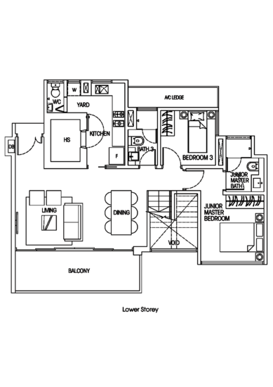 Hedges Park Condominium - Floor Plan