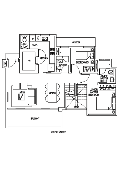 Hedges Park Condominium - Floor Plan
