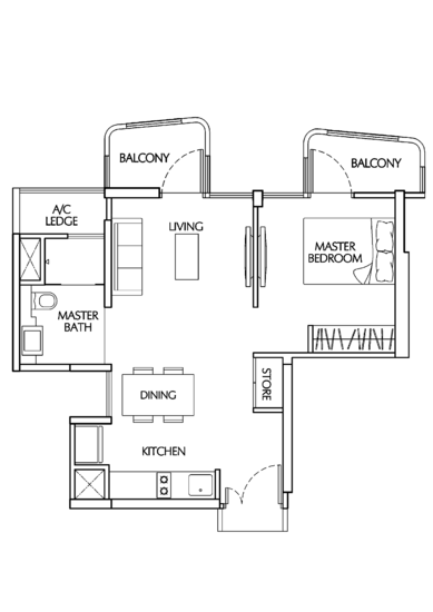Terrasse - Floor Plan