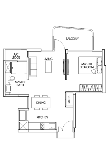 Terrasse - Floor Plan