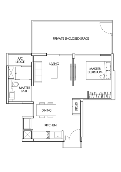 Terrasse - Floor Plan