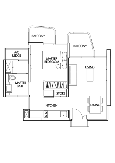 Terrasse - Floor Plan