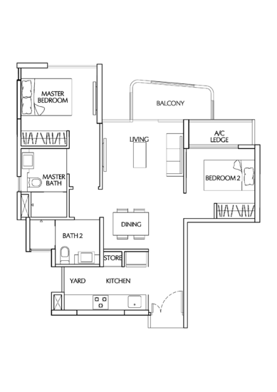 Terrasse - Floor Plan