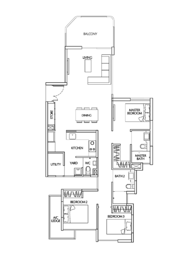 Terrasse - Floor Plan