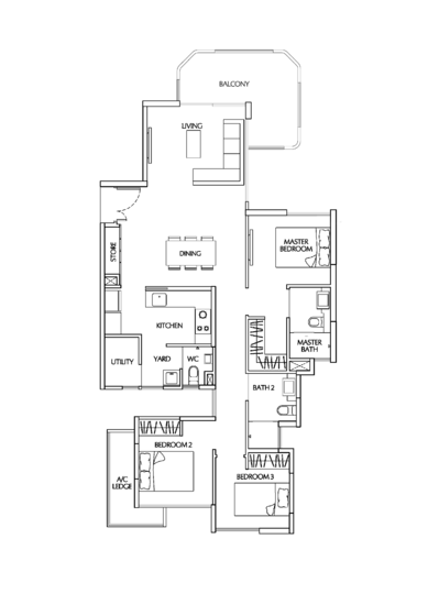 Terrasse - Floor Plan