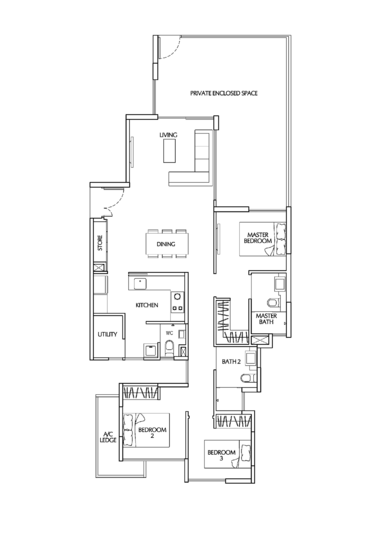 Terrasse - Floor Plan