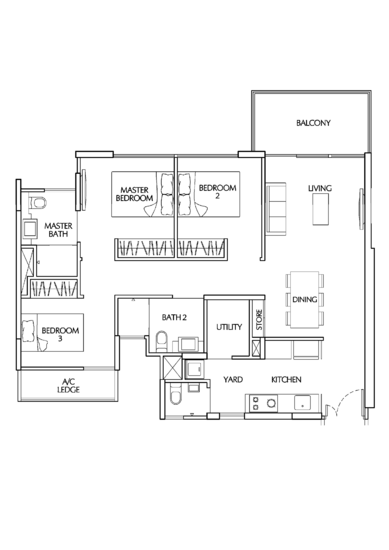 Terrasse - Floor Plan