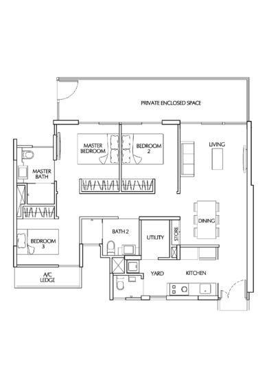 Terrasse - Floor Plan