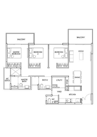 Terrasse - Floor Plan