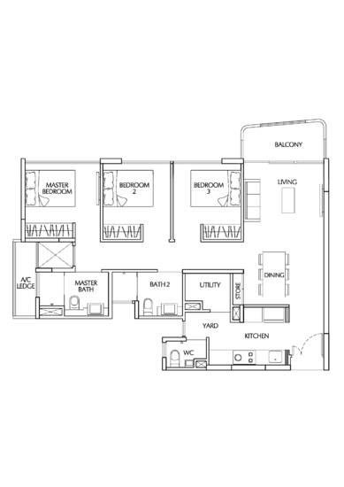 Terrasse - Floor Plan