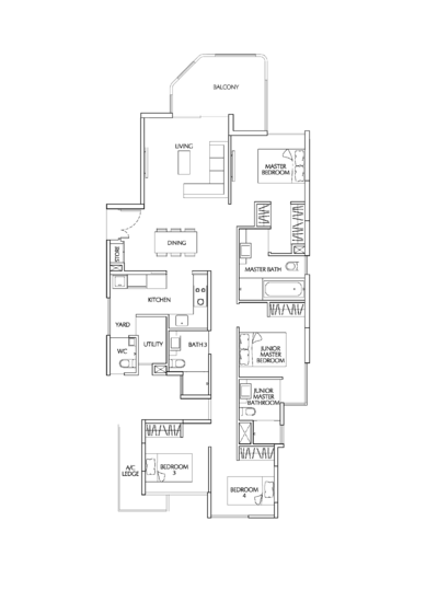 Terrasse - Floor Plan