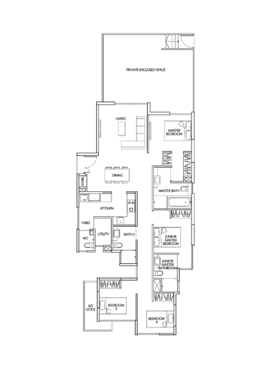 Terrasse - Floor Plan
