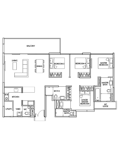 Terrasse - Floor Plan