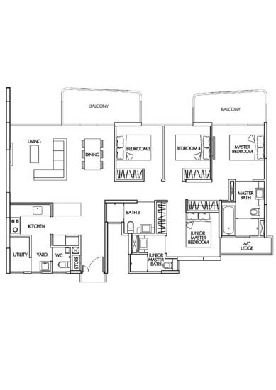 Terrasse - Floor Plan