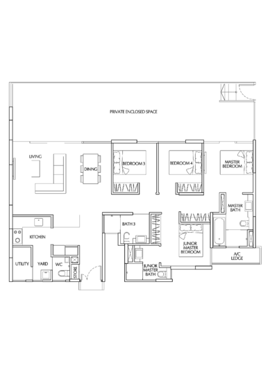 Terrasse - Floor Plan
