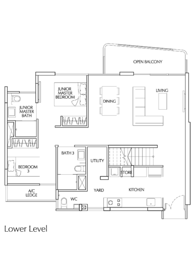 Terrasse - Floor Plan