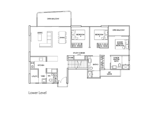 Terrasse - Floor Plan