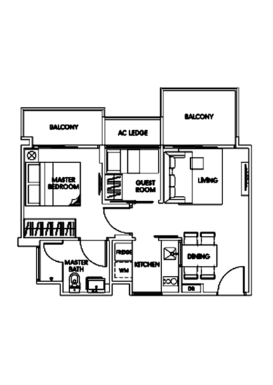 The Foresta @ Mount Faber - Floor Plan