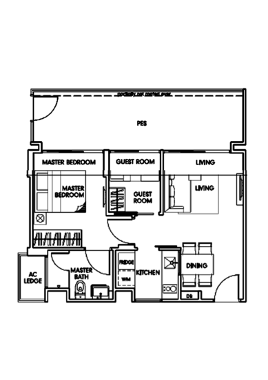The Foresta @ Mount Faber - Floor Plan