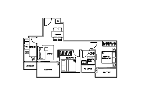 The Foresta @ Mount Faber - Floor Plan