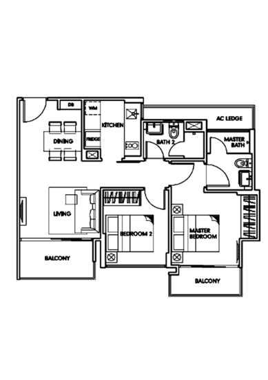 The Foresta @ Mount Faber - Floor Plan
