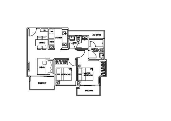 The Foresta @ Mount Faber - Floor Plan
