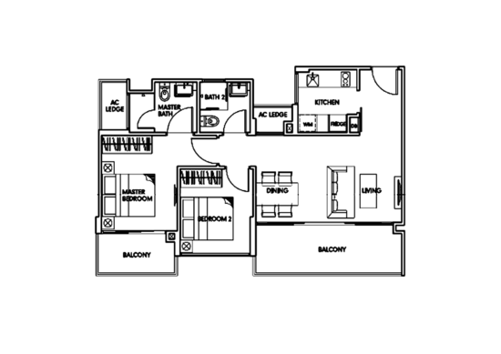 The Foresta @ Mount Faber - Floor Plan