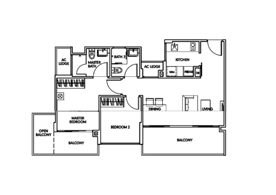The Foresta @ Mount Faber - Floor Plan