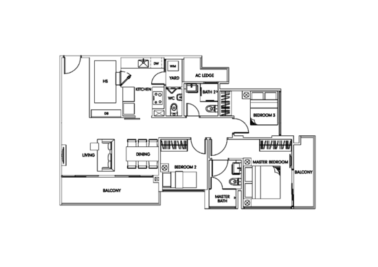 The Foresta @ Mount Faber - Floor Plan