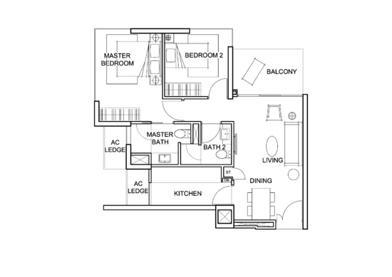 Foresque Residences - Floor Plan