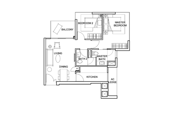 Foresque Residences - Floor Plan