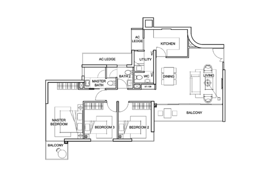Foresque Residences - Floor Plan