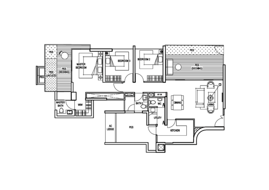 Foresque Residences - Floor Plan
