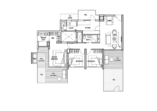 Foresque Residences - Floor Plan